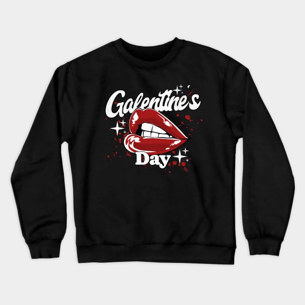 Galentine's Day Crewneck Sweatshirt by Norse Magic